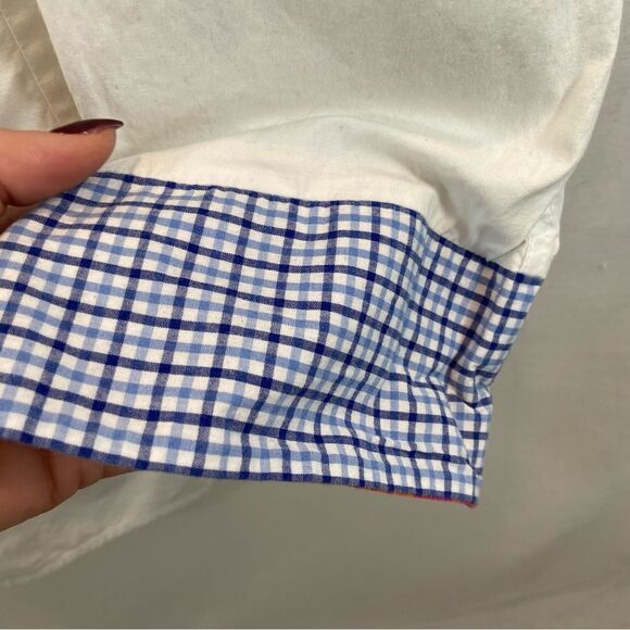 Ladies Pearly Vine Brand Stretch Button Down Blouse with Collar & Cuff Detail XL - Picture 5 of 14